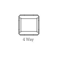  4-Way Corner Block 