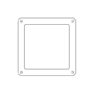 Square Support Plate